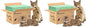 PetsWorld Universal Fit Multi-Cat Pad Refills for Litter Box, Fresh Scented, Ultra-Absorbent, Odor Control, Pack of 50
