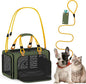 PAWZIDEA Expandable Pet Carrier w/ID Card, 18″×11″×11″ Small Dog Carrier TSA Airline Approved, Top Load Cat Carrier for 2 Cats Under Seat, Soft-Sided Collapsible Puppy & Animal Travel Bag, up 15 lbs
