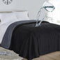 Softan Waterproof 100% Leak Proof Blanket for Baby Adults Pets Dogs Cats, Pee Proof, 3 Layer Protector for Bed, Sofa Couch and Other Furniture, 90"x90", Charcoal | Black, Reversible Lightweight