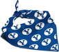 BYU Cougars Officially Licensed Bandana for Dogs and Cats | Fits Pets Great Gift Idea | Easy-to-Tie (Small, 13")