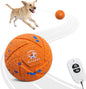 Smart Interactive Dog Ball - Auto Bouncing & Rolling, Chew-Resistant E-TPU Material, 3 Interactive Modes, IPX7 Waterproof, Smart Chase Pet Toy Ball for Medium and Large Dogs (Orange)