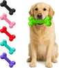 Natural Rubber Dog Chew Bone – Treat-Dispensing, Tough & Indestructible Chew Toy – Safe for Aggressive Chewers – Dental Health & Boredom Relief (Green)