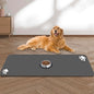 Large Pet Feeding Mat, 39.4"x31.5" Absorbent Quick Dry Dog Mat for Food and Water Bowl, Non Skid Cat Bowl Mat, No Stains Quick Dry for Pet Water Dispenser Pet Supplies for Messy Drinkers