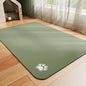 Dog Food Mat - Absorbent Cat Mat for Food and Water, No Stains Pet Feeding Bowl Mat, Easy to Clean Pet Placemats, Quick Dry Dog Water Dispenser Mat for Messy Drinkers | Paw Green 12"x 19"