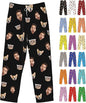 Custom Pajamas Pants Plaid Personalized Funny PJ Pant Design with Face Pajama for Men Women Dog Pet