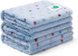 Luciphia 1 Pack 3 Blankets Super Soft Cute Dot Pattern Pet Blanket Flannel Throw for Dog Puppy Cat Large(41x31), Blue