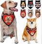 Custom Dog Bandana for Cat Dog Pet Add Your Design Personalized Neckwear Bandanas with Your Text Logo Image Customized Pet Scarf Funny Gifts Style 04