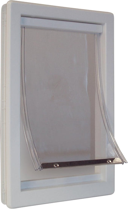 Ideal Pet Products Designer Series Plastic Pet Door with Telescoping Frame, Super Large, 15" x 20" Flap Size