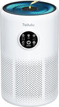 Air Purifiers for Home Pets Large Room Up to 1360 Ft², Tailulu D10 HEPA Air Purifiers for Bedroom with 15dB Sleep Mode, Air Filter for Pet Dander Smoke Odor Dust Pollen with Timer Fragrance Sponge