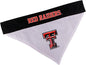 Pets First Collegiate Pet Accessories, Reversible Bandana, Texas Tech Red Raiders, Small/Medium