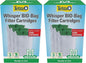 Tetra Whisper Bio-Bag Filter Aquarium Cartridges,Medium Filter for Freshwater and Marine Fish,Removes Odors and Discoloration,Ready to Use,3 Medium Green Filters,(Pack of 2)