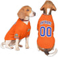Custom Dog Baseball Jersey with Name Number Logo for Small Pet Dogs-Personalized Dog Shirts