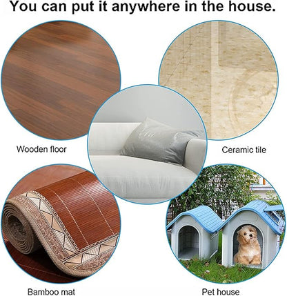 Dog Bed for Small Medium Large Dogs, 27 inch Calming Dogs Bed, Washable-Round Cozy Soft Pet Bed for Puppy and Kitten with Slip-Resistant Bottom
