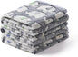 1 Pack 3 Blankets Super Soft Fluffy Premium Cute Elephant Pattern Pet Blanket Flannel Throw for Dog Puppy Cat Dark Grey Medium(30x20 inch)