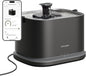 PETLIBRO Upgrade Cat Water Fountain Stainless Steel Tray, Dockstream 2 Cat Fountain Indoor, 3L/101oz Auto Cat Fountains for Drinking, App Monitoring Pet Water Fountain Dog, 5G WiFi Cat Water Dispenser
