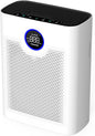 Air Purifiers for Home Large Room Up to 2216 Ft², Cobectal Pet Air Cleaner with H14 True HEPA 3-in-1 Filter, PM2.5 Air Quality Sensor, Aroma Function, Room Air Purifier for Home, Office, RVs, White