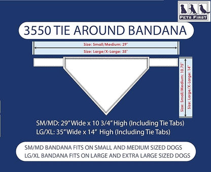 Pets First MLB Milwaukee Brewers TIE Bandana, Large/Extra Large. Dog Bandana Scarf Bib for Pet Cat Dog. The Ultimate Game-Day, Party Bandanna, Birthday Event