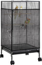 Large Bird Cage Seed Catcher 31 x 118 inches Adjustable Soft Airy Skirt Guard Birdcage Nylon Mesh Net, Birdcage Cover Skirt Seed Guard for Parrot Parakeet Macaw Round Square Cages