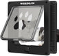 Wordcam X-Large Cat Door, Strong Cat Door for Interior Exterior Doors, 4 Way Locking Pet Door for Cats Up to 25lbs, Cat Flap for Kitten Doggies, Easy Installation, Weatherproof (Black,XL)
