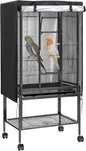 Bird Cage Cover 35"x25"x47" Heavy Duty Waterproof Bird cage Covers for Night, Zipper Panel Blackout Birdcage, Good Night Enclosure for Parakeet, Parrot, Cockatiel and More Finches