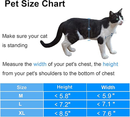 CEESC Large Cat Door for Interior/Exterior Door, Weatherproof, White, Rotary 4 Way Locking Pet Door for Cats & Dogs with Circumference < 23.62", Upgraded Version