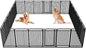 New Thickened Version Dog Playpen, 43 Inch Dog Fences for The Yard, Portable Outdoor Dog Playpen for Large/Medium/Small Dogs, Foldable Metal Dog playpen, with Doors (24 Panels, 43 Inch)