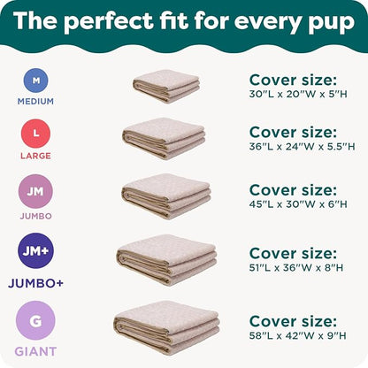 FurHaven Replacement Dog Bed Cover, Contour Luxe Lounger Design, Soft & Breathable Fabric for Cozy Comfort, Machine Washable, Large, Ultra Plush Faux Fur & Suede, Cream