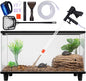 Fish Tank Cleaner Kit, Gravel Vacuum for Aquarium, Fish Tank Aquarium Vacuum Gravel Cleaner, Aquarium Siphon with Magnetic Fish Tank Glass Cleaner, Aquarium Cleaning Tools Water Changer
