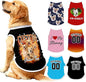 Custom Dog Shirt with Name Photo Text Logo Personalized Dog Pullover Shirts Customized T Shirt Clothes Gifts for Small Medium Large Dogs Cats Pet