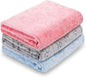 LeapSheep Pet Blankets for Dogs Cats - 3Pack Heart Pattern Super Soft Fluffy Dog Blankets for Small Medium Large Doggy Kitten (Light, Large)