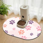 Large Pet Feeding Mat – 28''x17'' Absorbent Dog Mat for Food and Water, Easy Clean Cat Dog Water Bowl Mat, Non-Slip Pet Water Mat Protect Floor, Fit with Automatic Feeders and Double-Bowl