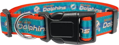 New & Improved Pets First NFL Licensed PET Collar- Heavy-Duty, Strong, and Durable New Dog Collar. Available in 32 Football Teams and 4 Sizes