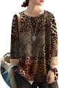 YESNO Women Christmas Sweater Graphic Printed Oversized Pullover Sweaters Casual Loose Knit Tops S01