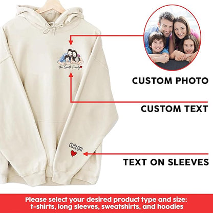 CHIARA CONTI11 Custom Dog Hoodie, Custom Pet Gifts, Custom Dog Shirt, Custom Dog Sweatshirt, Valentine's Day Gift