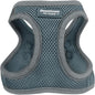 Downtown Pet Supply Step in Dog Harness for Small Dogs No Pull, X-Small, Titanium - Adjustable Harness with Padded Mesh Fabric and Reflective Trim - Buckle Strap Harness for Dogs