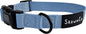 ShawnCo Dream Walk Dog Collar- Premium, Adjustable and Comfortable Pet Collar for Small, Medium, Large and Extra Large Dogs (L, Moonglow)