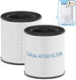 Tailulu Official AP100 Air Purifier Replacement Filter, 3-in-1 Air Purifier Filter, True H13 HEPA Filter, 2Pack