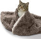 Cat Blanket for Indoor Cats Ultra-Soft Plush Small Blanket Machine Washable Cozy Calming for Kittens Cats Bed Couch Car 21"x18" Coffee