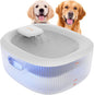 WOPET Dog Water Fountain for Large Dogs, 6L/205oz/1.7Gal Dog Water Bowl Dispenser, Automatic Cat and Pet Water Fountain with 2 Filters&Visual Water Level for Large Medium Small Breed Dogs Pets