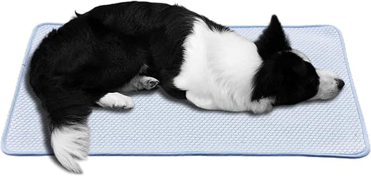 petfelix Mewfort Dog Cooling Mat, Chew & Scratch Resistant Dog Cooling Pad for Large Dogs, Self Cooling Mat for Dogs, No Water or Electricity Needed (Large 35.4"x23.6")
