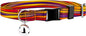 Country Brook Petz - Mellow Waves Cat Collar Limited Edition - Groovy Collection Featuring Far Out Designs