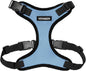 Voyager Step-in Pet Harness - All Weather Mesh, Adjustable Step in Harness for Cats and Dogs by Best Pet Supplies - Baby Blue/Black Trim, XS