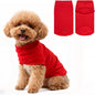 EXPAWLORER Soft Cat Sweater - Sweaters for Cats Only Warm Kitten Clothes, Fall and Winter Pet Coat Pullover Design, Fleece Sweatshirt Clothing Also for Puppy Small Dogs, Bright Red L