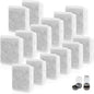 Pet Fountain Charcoal Water Filter Replacement, Dog Cat Water Bowl Filter Pet Water Filter Fit for Gravity Waterer Bowls Pack of 14