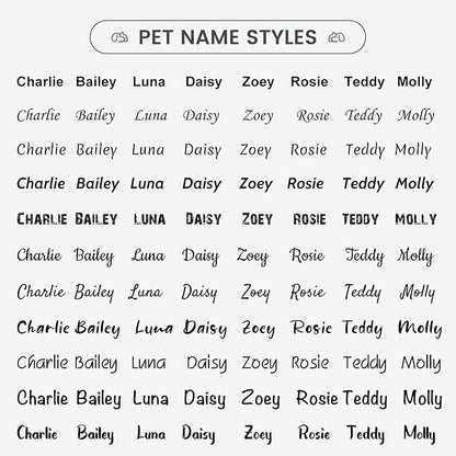Dog Tags Engraved for Pets - YEHANTI Personalized Dog Tags with Lovely Icons, Durable Stainless Steel Pet ID Tags for Small Large Dogs Cats, Custom Dog Name Tags Engraved on Both Sides (Bone)