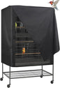 Bird Cage Cover Black Out, Protects Pets Privacy, Comfortable, Breathable, Waterproof and Dustproof, Parrot Cage Night Cover, Good Night Parrot Birdcages Protector Covers for Parakeet Cockatiel