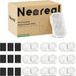 Official 9 Pack Replacement Filters & Pre-Filter Sponges for 74oz/2.2L Stainless Steel Cat Fountain & 108oz/3.2L Cordless Pet Water Fountain