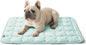 Bedsure Cooling Mat for Medium Dogs – 29x21 Thin Washable Cooling Pet Pad for Cat, QMAX>0.5, Portable Kennel Puppy Bed for Summer, Non-Slip Summer Crate Pad for Dog Up to 25 lbs