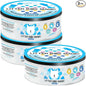 Cat Deodorizer Jar (16 Oz, Pack of 3) Fresh Scent - Air Freshener for Pet Smells from Litter Box - Odor Removing Litterbox Gel In A Jar - Odor Eliminator to Freshen Air