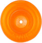 Outward Hound by Planet Dog Snoop Dog Toy – Treat‑Dispenser Puzzle Ball, Interactive Slow Feeder, Medium to Large Dogs, Bouncy & Mint-Infused, Orange, 5"